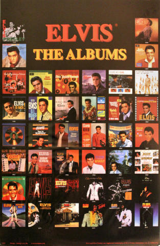 Elvis - The Albums Poster