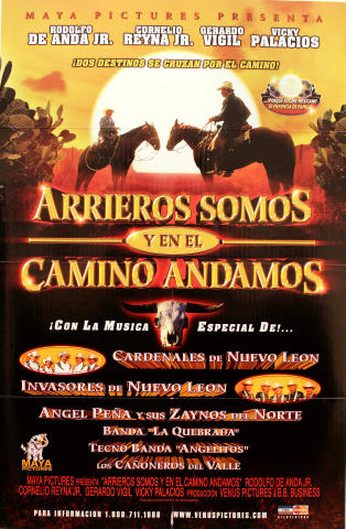 Arrieros Somos y en el Camino Andamos Poster