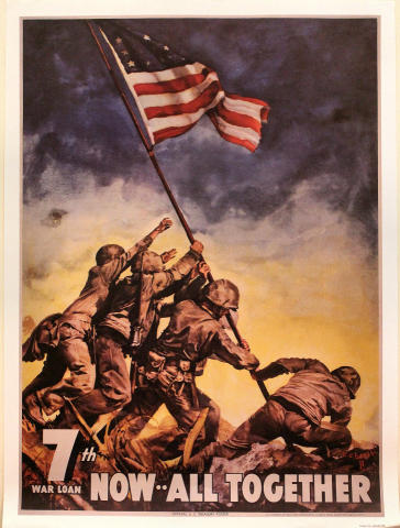 7th War Loan - Now, All Together Poster