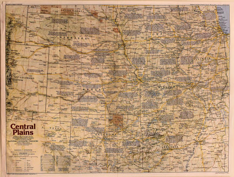 National Geographic: Central Plains Poster