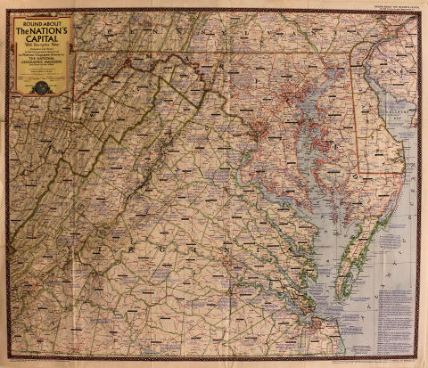 National Geographic: Round About the Nation's Capital Poster
