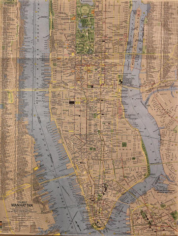 National Geographic: Manhattan Poster