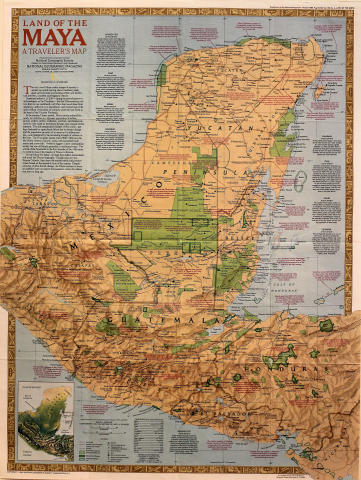 National Geographic: Land of the Maya Poster
