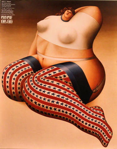 Miss 'C' Print Poster