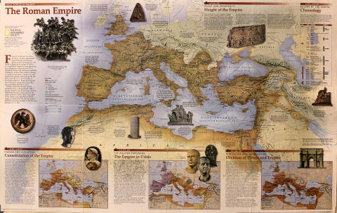 National Geographic: The Roman Empire Poster