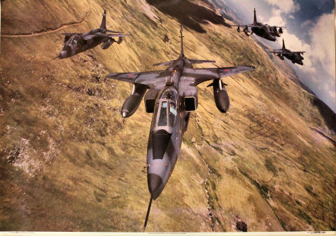 Sepecat Jaguars GR Mk Poster