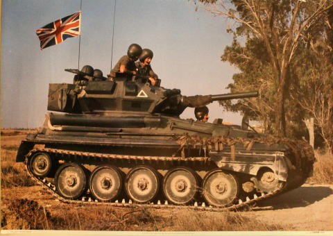 Scorpion Light Tank Poster