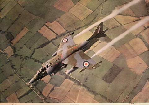 Harrier GR 1 Poster