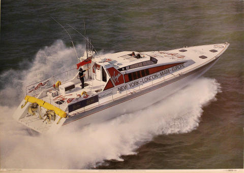 Virgin Atlantic Challenger II Poster