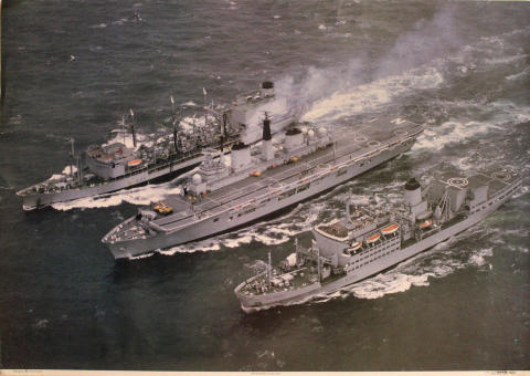 HMS Invincible Poster