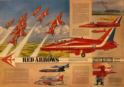 Plaistow Pictorial Fact Sheet Number Nine - Red Arrows Poster