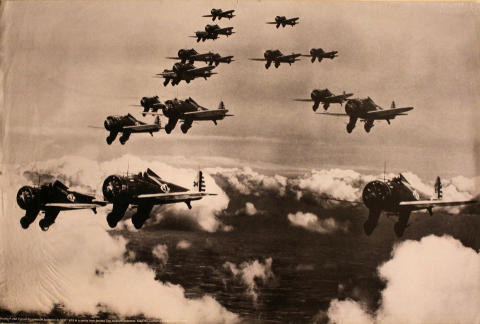 Boeing P-26A Pursuit Squadron Poster