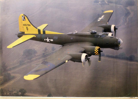 B-17G 'Sally G' Poster