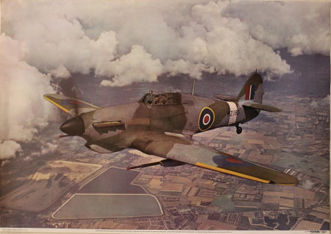 Hurricane KZ193 Poster
