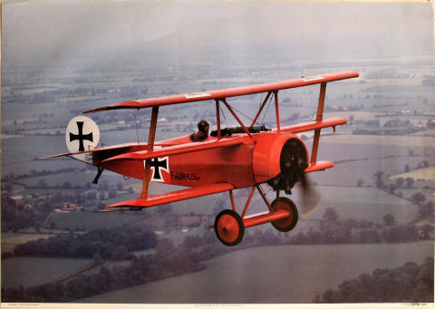 Fokker Dr1 Triplane Poster