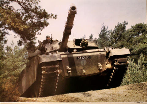 Challenger Main Battle Tank Poster