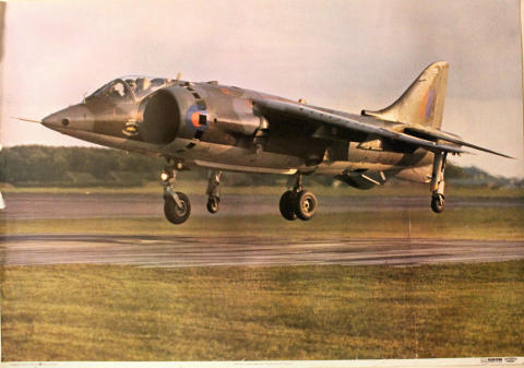 Harrier of Harrier Operational Conversion Unit Poster