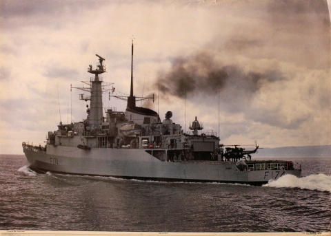 HMS Alacrity Poster