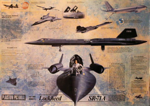 Plaistow Pictorial Number Fourteen: Lockheed SR-71A Poster