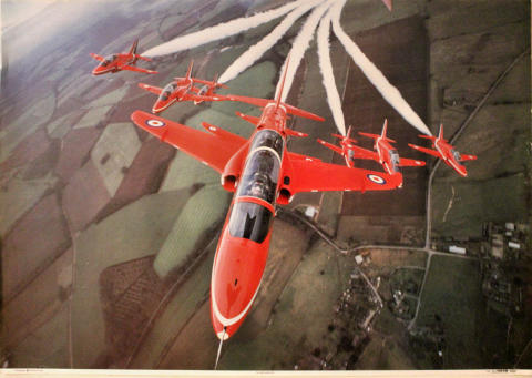 The Red Arrows Poster