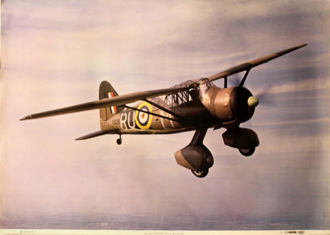 Westland Lysander V9281/G-BCWL Poster