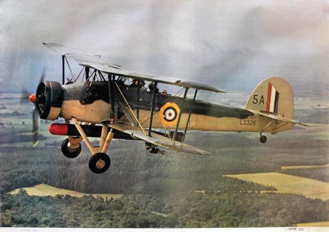 Fairey Swordfish of the Royal Navy Poster