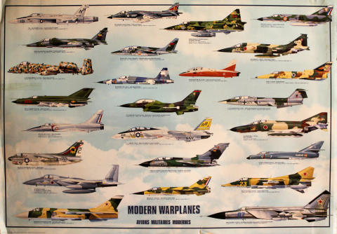 Modern Warplanes Poster