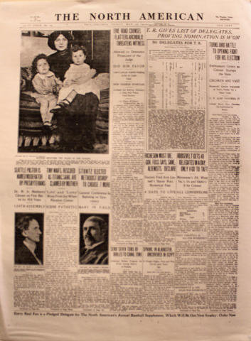 The North American May 17, 1912 Poster