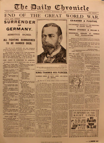 The Daily Chronicle November 12, 1918 Poster