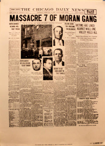 The Chicago Daily News February 14, 1929 Poster