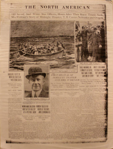 The North American April 21, 1912 Poster