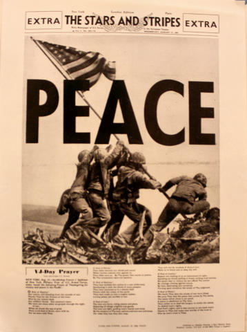 The Stars and Stripes August 15, 1945 Poster