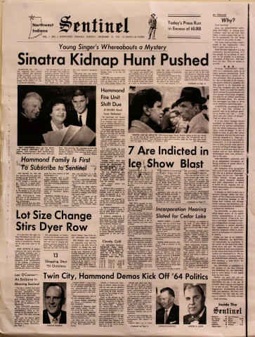 Sentinel December 10, 1963 Poster