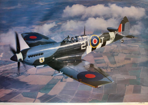 Supermarine Spitfire LFIXE Poster