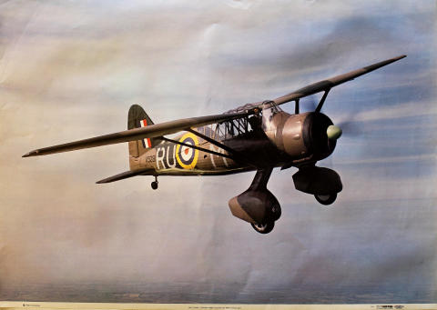 Westland Lysander V9281/G-BCWL Poster
