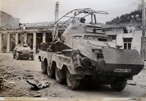 8-wheeled Schwerer Panzerspahwagen SdKfz 232 Poster