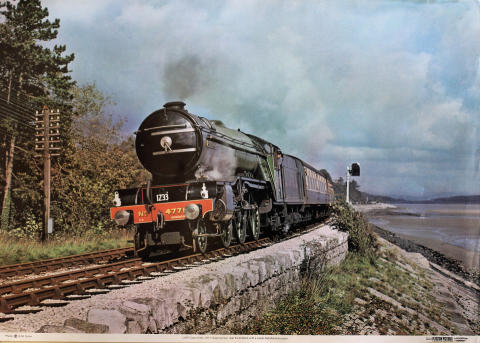 LNER Class V2 No. 4771 'Green Arrow' Poster