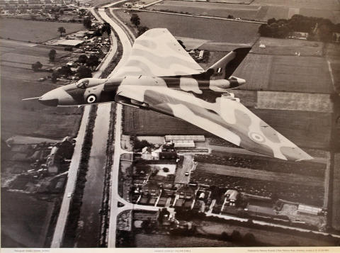 Hawker Siddeley Vulcan Poster