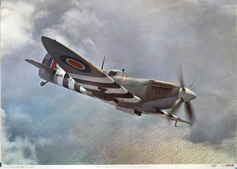 Spitfire F.IX MH434 (G-ASJV) Poster