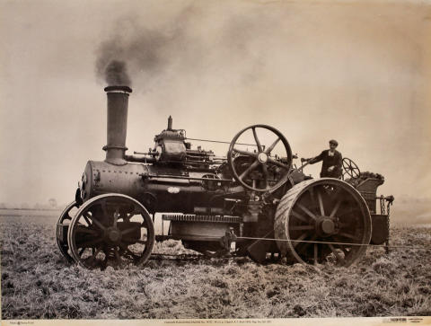 Fowler Ploughing Engine No. 14727 Poster
