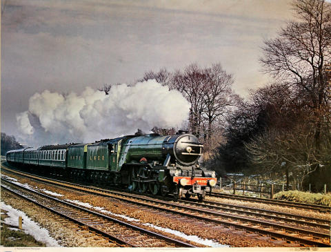 Loco No. 4472 Flying Scotsman Poster