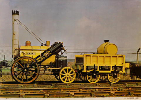 Rocket at Bold Colliery Poster