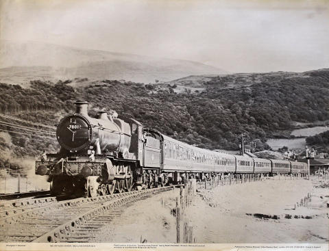 7801 Anthony Manor, 7800 Class Manor 4-6-0 Poster