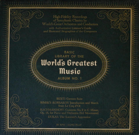 Basic Library of the World's Greatest Music Vinyl 12"
