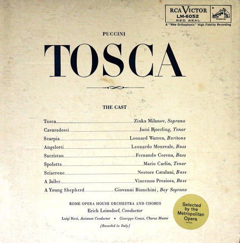 Tosca Vinyl 12"