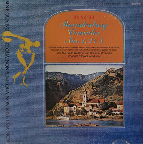 Brandenburg Concerti Nos. 1, 2 & 5 Vinyl 12"