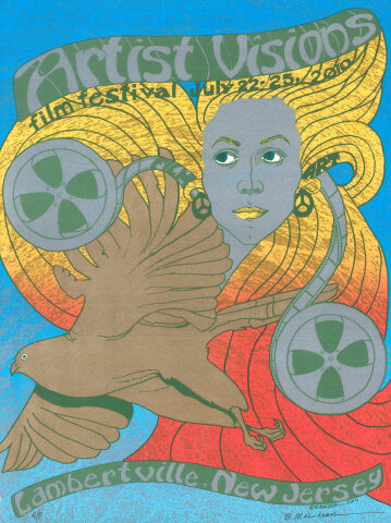 Artistic Visions Film Festival Silkscreen