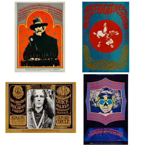 Big Brother and the Holding Company Postcard Set