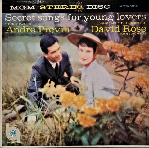 Secret Songs For Young Lovers:  André Previn And David Rose Vinyl 12"