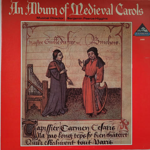 Benjamin Pearce-Higgins - An Album Of Medieval Carols Vinyl 12"
